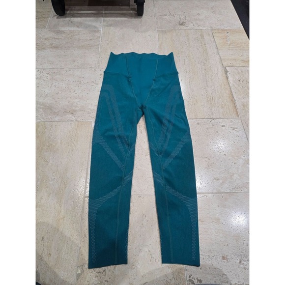 Fabletics High Waisted Sculpknit Classic Leggings Teal‎ jade Size 1X - Picture 1 of 9